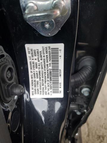 2021 HONDA CIVIC EX #3301827347