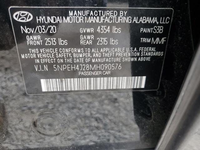 2021 HYUNDAI SONATA LIM - 5NPEH4J28MH090576