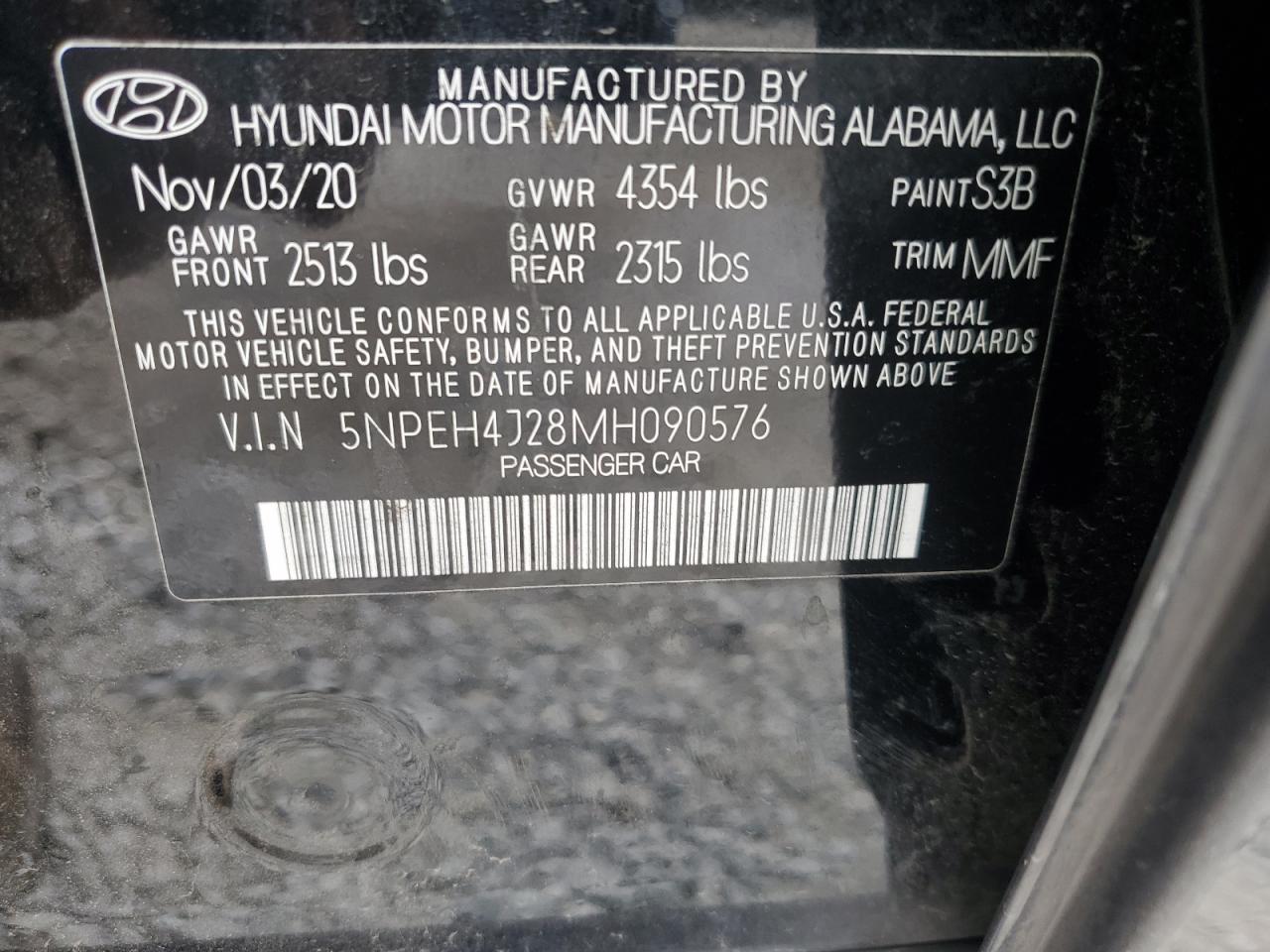 HYUNDAI SONATA LIMITED