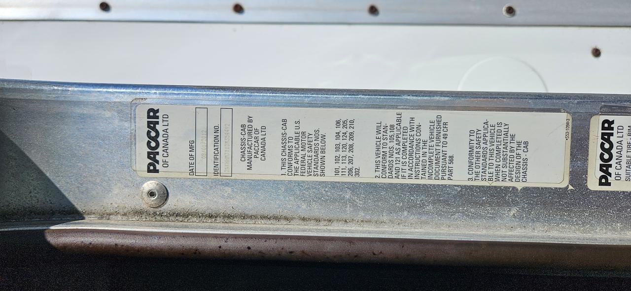 Lot #3284608349 2013 KENWORTH CONSTRUCTI