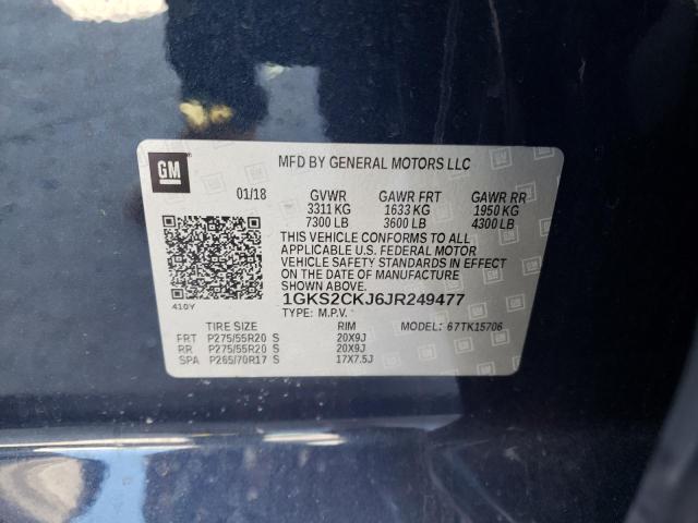 2018 GMC YUKON DENA #3278634948