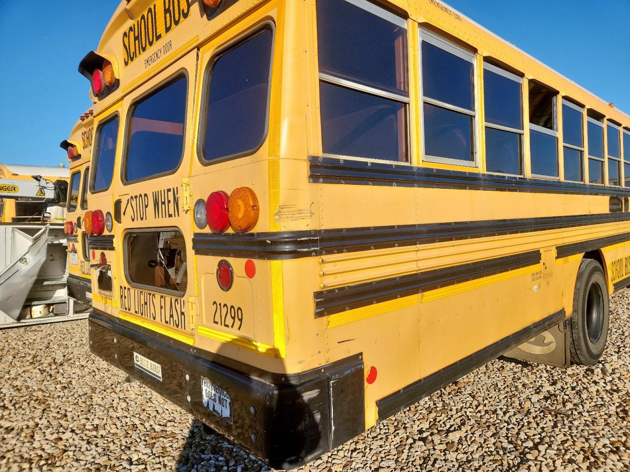 Lot #3286644309 2012 BLUE BIRD SCHOOL BUS