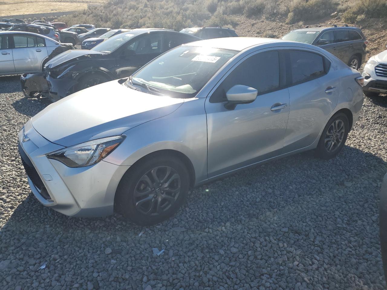 Lot #3310378962 2019 TOYOTA YARIS L