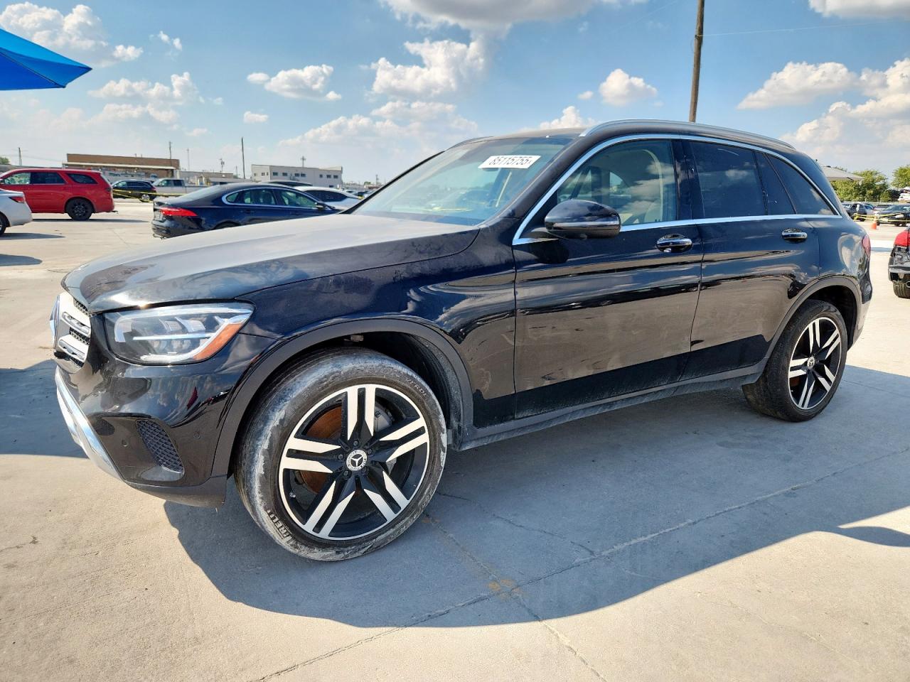 Lot #3260382581 2021 MERCEDES-BENZ GLC 300