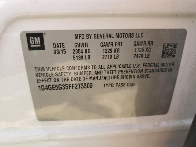 2015 BUICK LACROSSE P 1G4GE5G35FF273305
