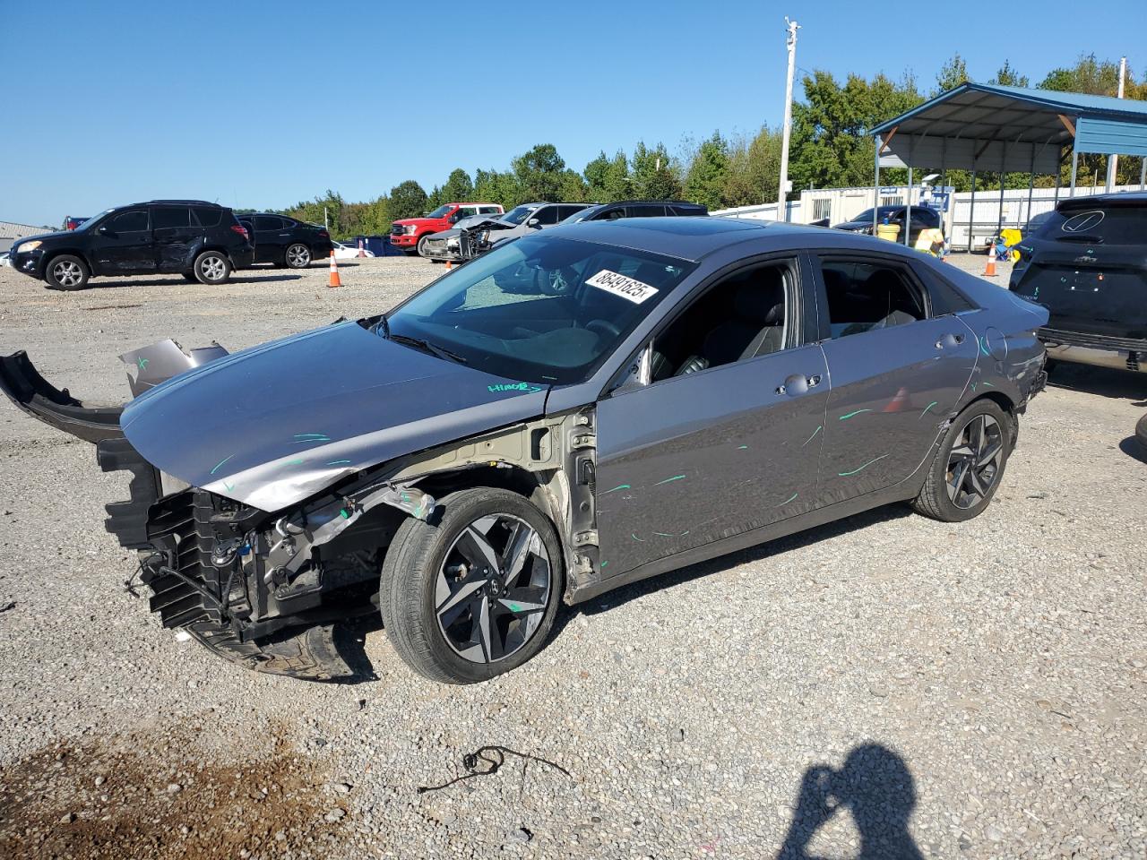 Lot #3286652286 2023 HYUNDAI ELANTRA LI
