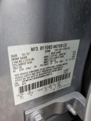 2022 FORD MUSTANG MA #3287650006