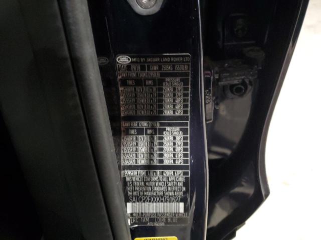 2019 LAND ROVER DISCOVERY SALCP2FXXKH791627