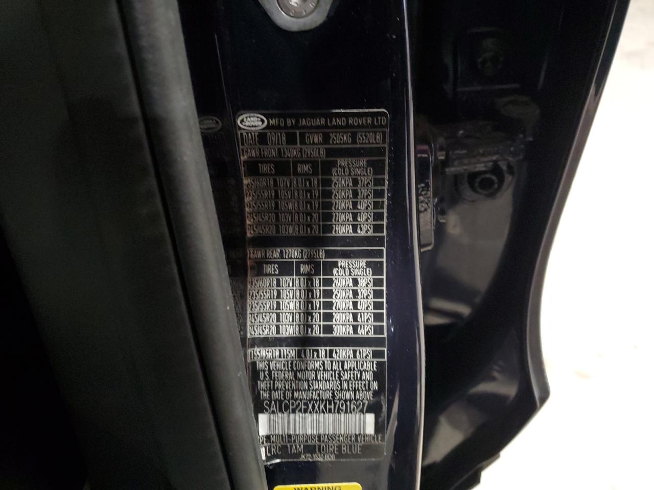 LAND ROVER DISCOVERY SE