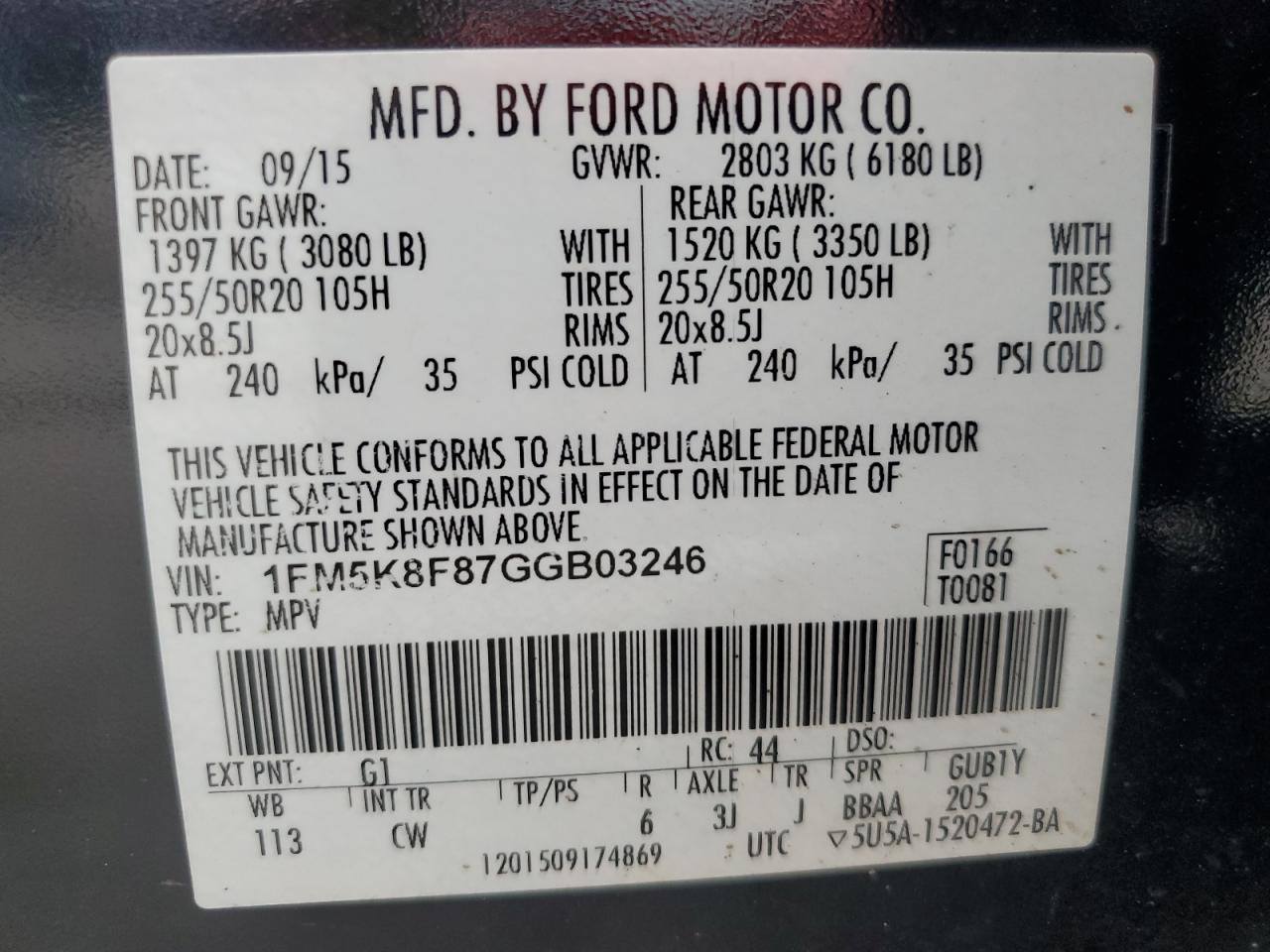 FORD EXPLORER LIMITED