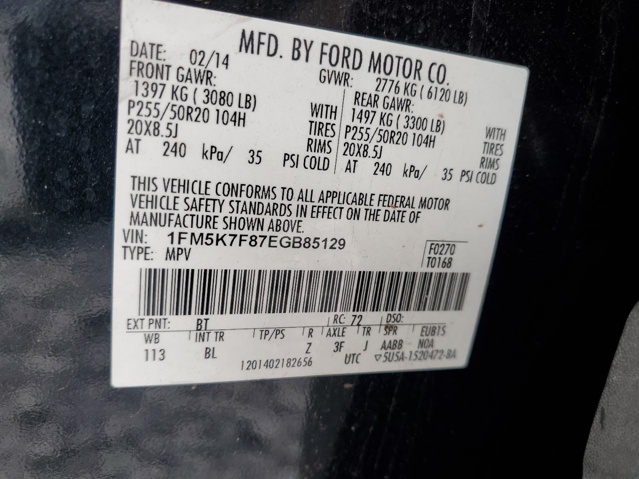 FORD EXPLORER LIMITED