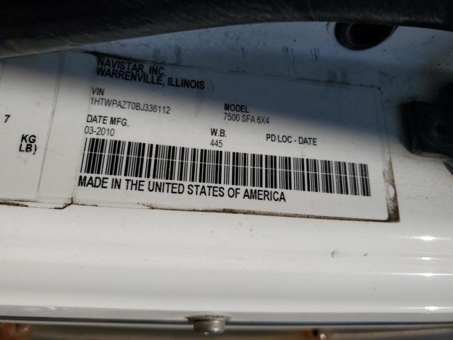 2011 INTERNATIONAL 7000 7500 #3283880428