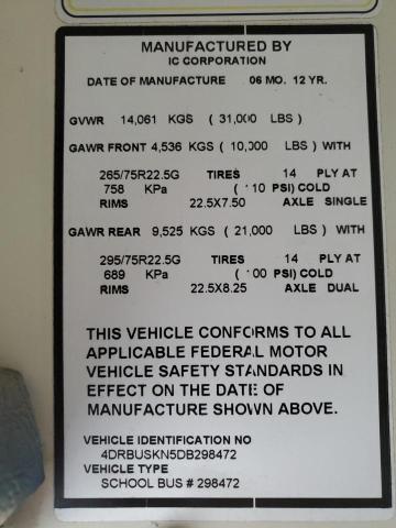 2013 IC CORPORATION 3000 CE #3271081116