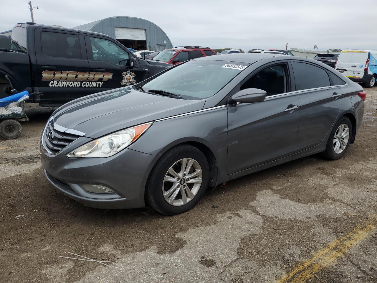 Lot #3292666603 2013 HYUNDAI SONATA GLS