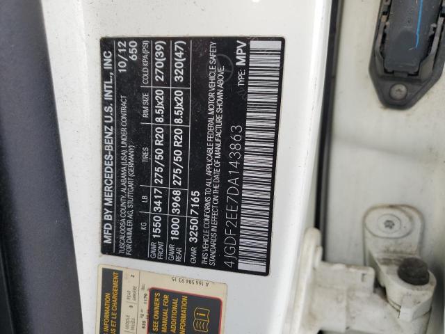 2013 MERCEDES-BENZ GL 350 BLU #3310579043