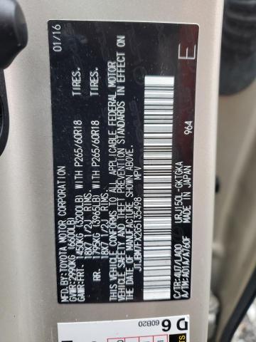 2016 LEXUS GX 460 JTJBM7FX2G5135498