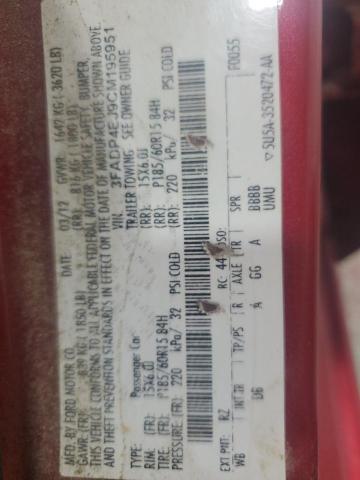 2012 FORD FIESTA SE - 3FADP4EJ9CM195951