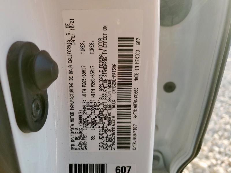 2022 TOYOTA TACOMA DOU #3302020057