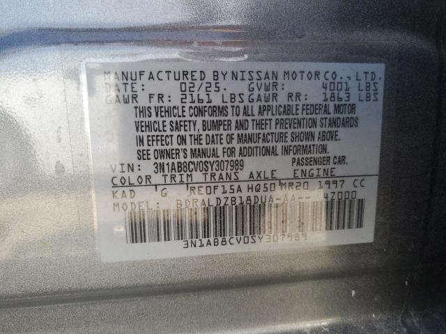 2025 NISSAN SENTRA SV 3N1AB8CV0SY307989