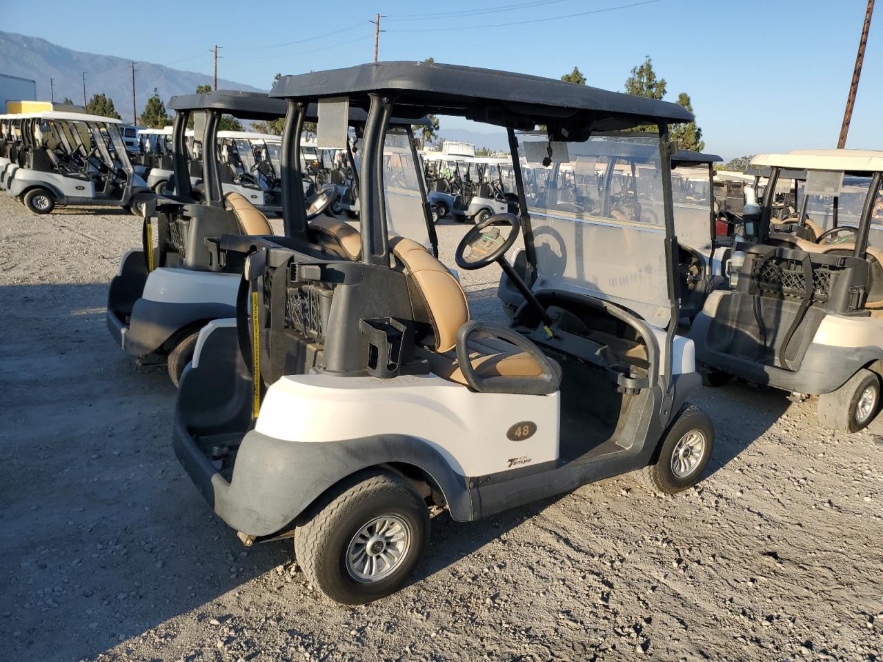 Lot #3262146601 2020 CLUB CAR TEMPO LITHIUM