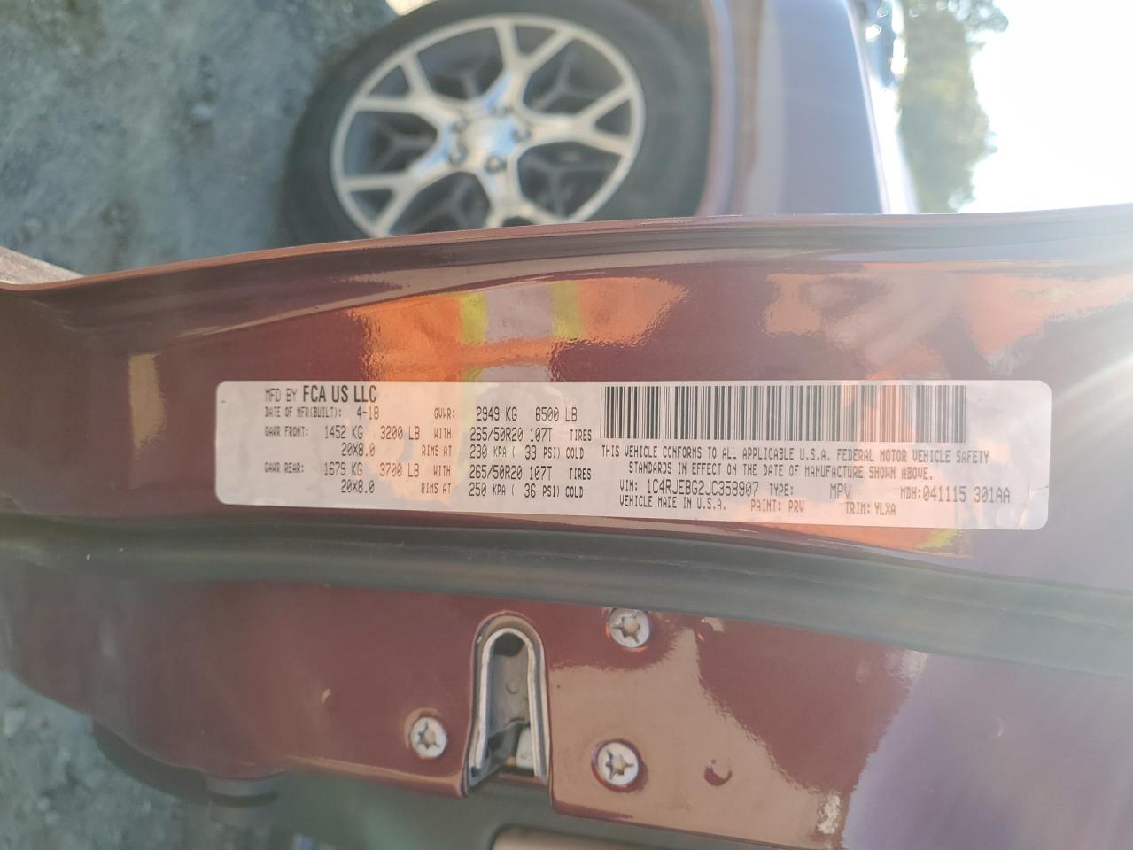 JEEP GRAND CHEROKEE LIMITED