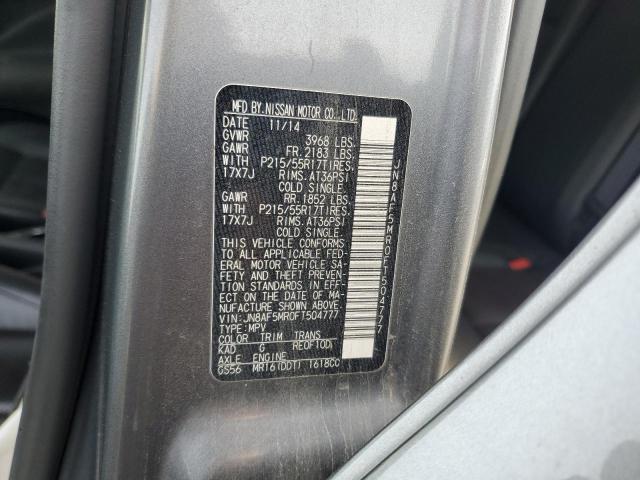 2015 NISSAN JUKE S #3279842286