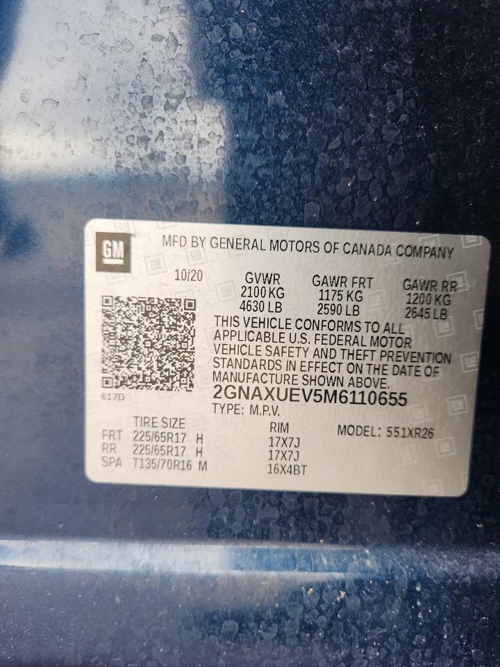 CHEVROLET EQUINOX LT