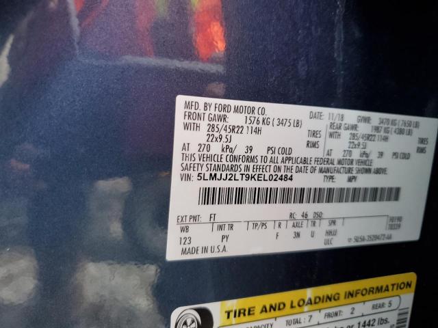 2019 LINCOLN NAVIGATOR 5LMJJ2LT9KEL02484