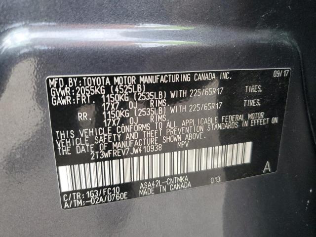 2018 TOYOTA RAV4 ADVEN - 2T3WFREV7JW410938