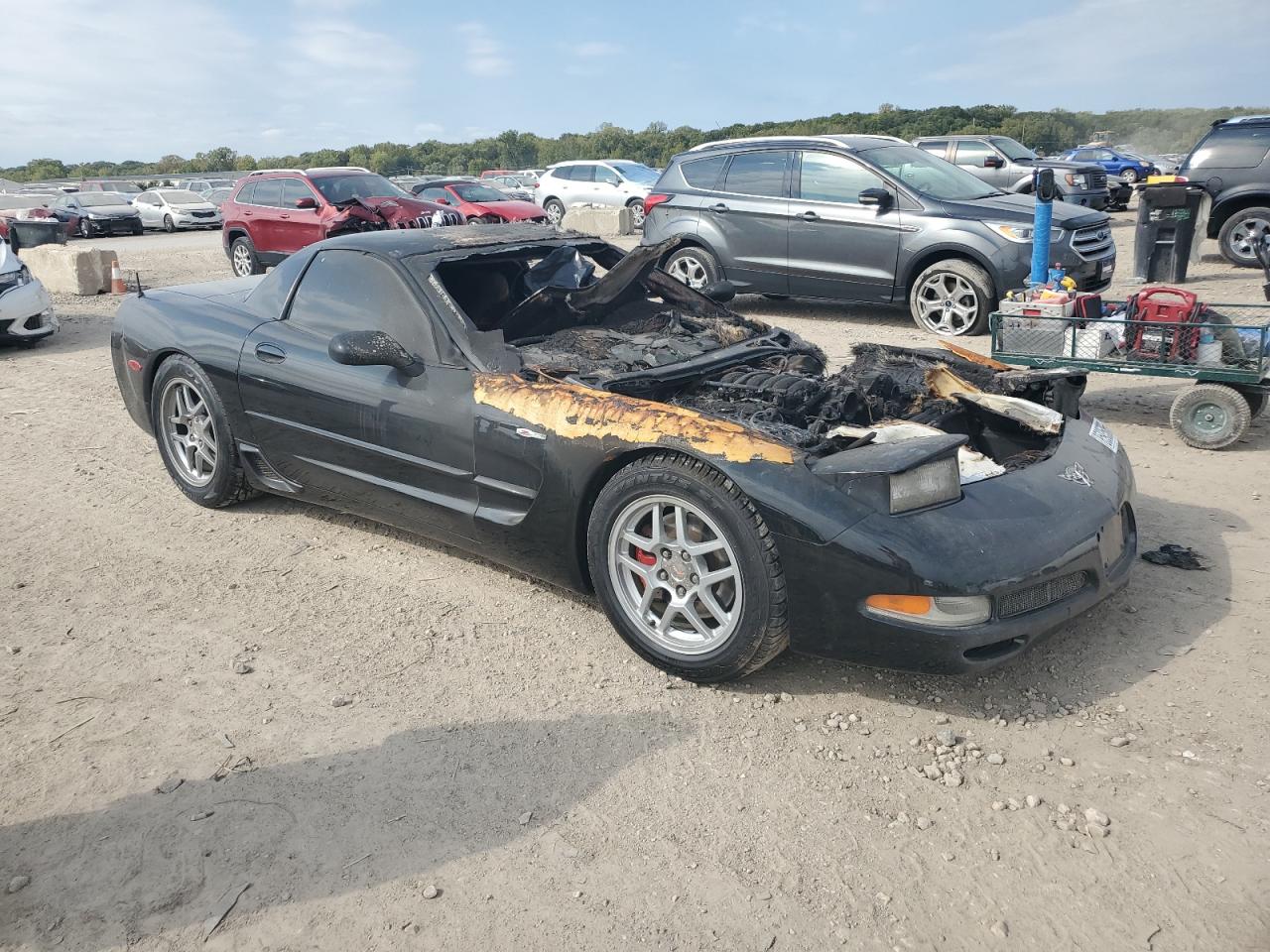 Lot #3290327946 2003 CHEVROLET CORVETTE Z06