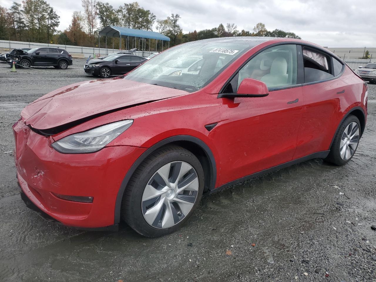 Lot #3284028799 2021 TESLA MODEL Y