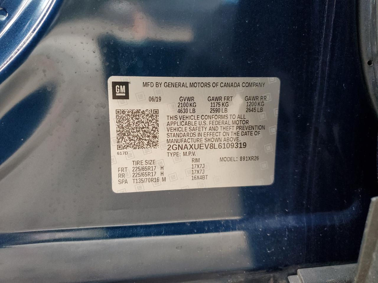 CHEVROLET EQUINOX LT