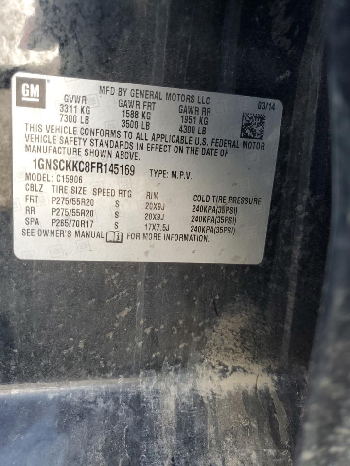 CHEVROLET SUBURBAN C1500 LTZ