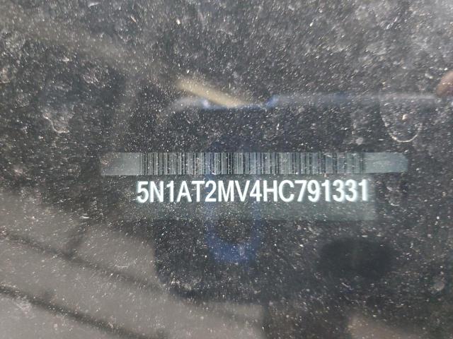 2017 NISSAN ROGUE SV 5N1AT2MV4HC791331