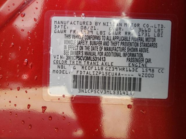 2021 NISSAN KICKS SV #3301791357