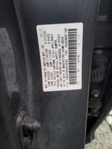 2017 HONDA ACCORD EXL #3296966819