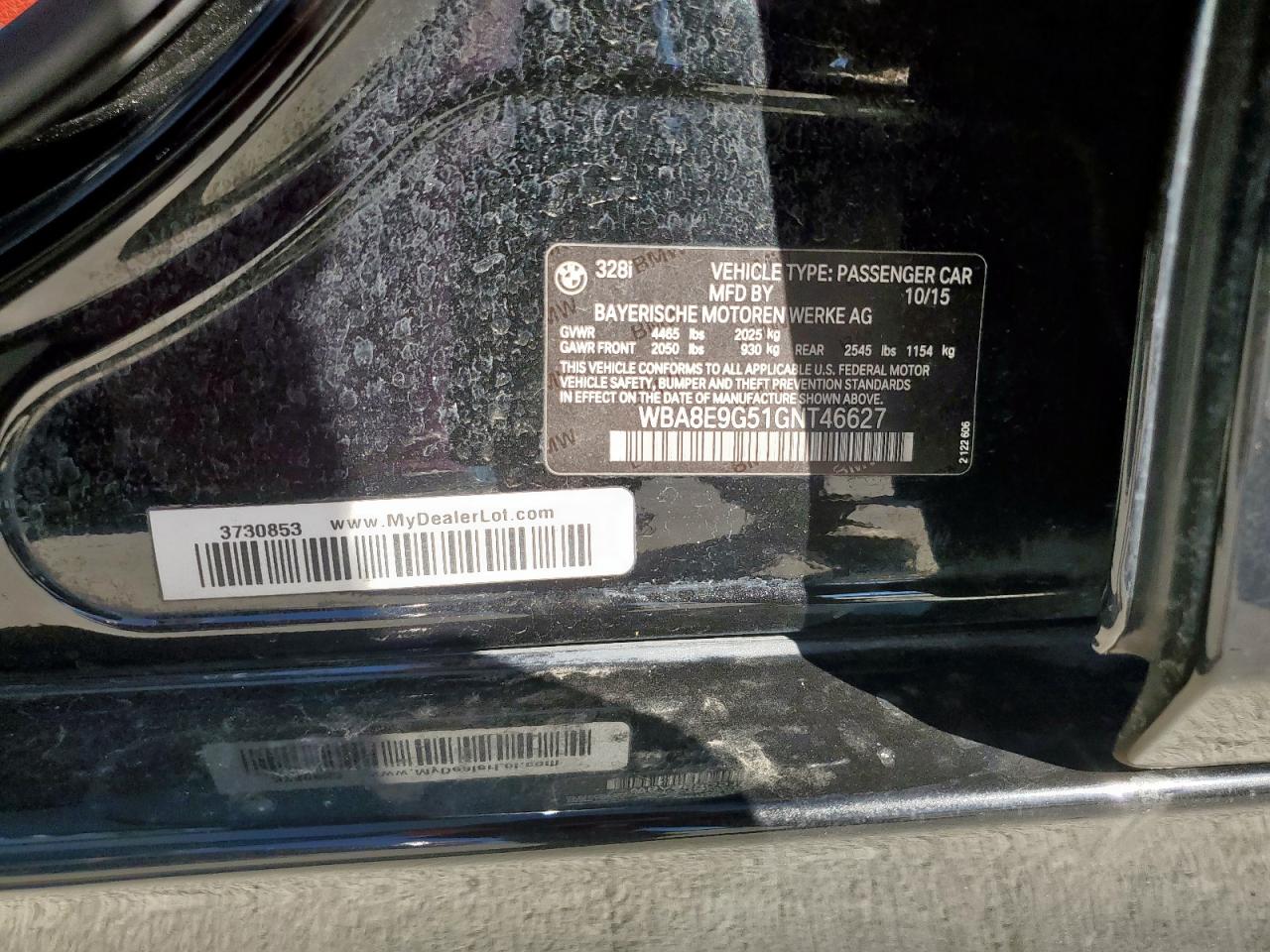 BMW 3 SERIES I SULEV