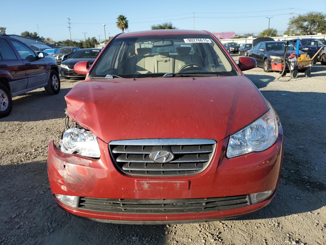 Lot #3286684293 2009 HYUNDAI ELANTRA GL