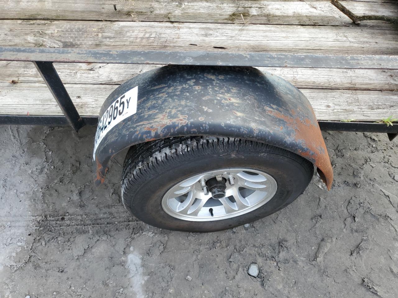 Lot #3302885928 2019 HMDE TRAILER