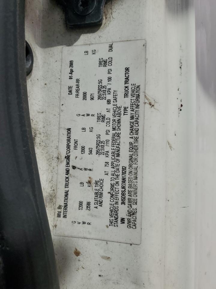 Lot #3261975474 2010 INTERNATIONAL PROSTAR