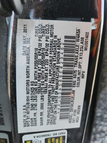 2011 MITSUBISHI ENDEAVOR S #3291348162