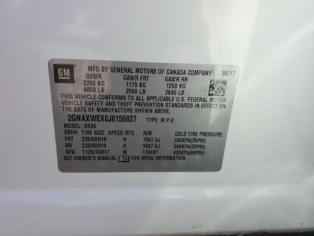 2018 CHEVROLET EQUINOX PREMIER #3304499548