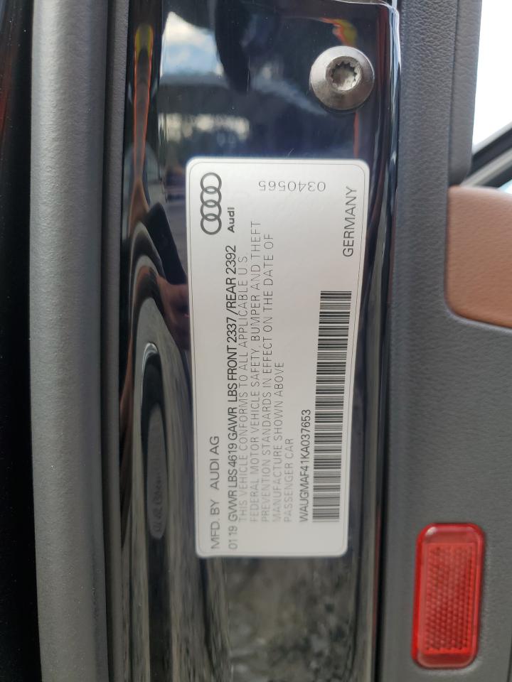 Lot #3310370991 2019 AUDI A4 PREMIUM