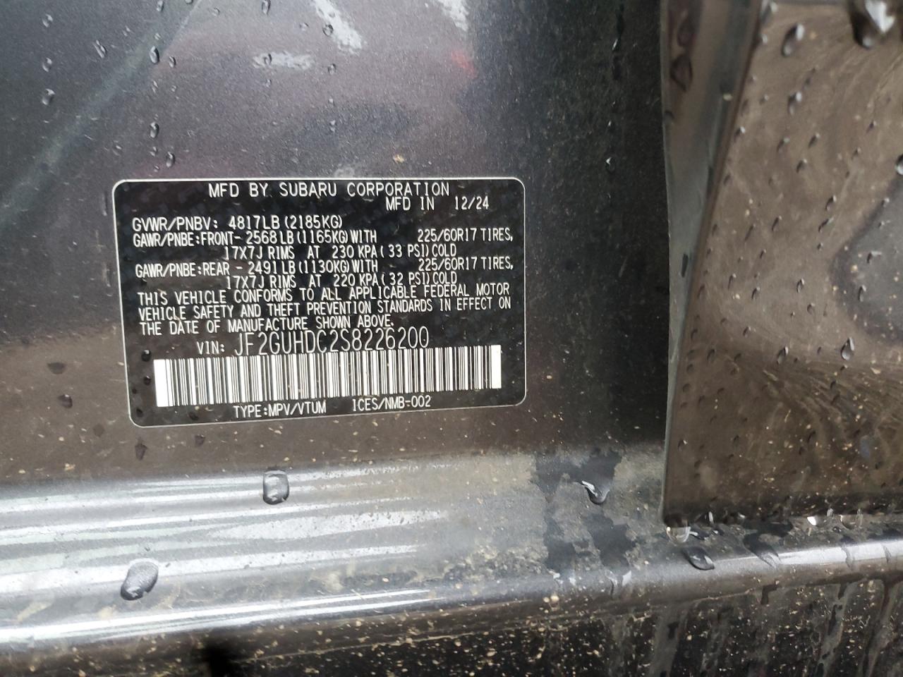 SUBARU CROSSTREK PREMIUM