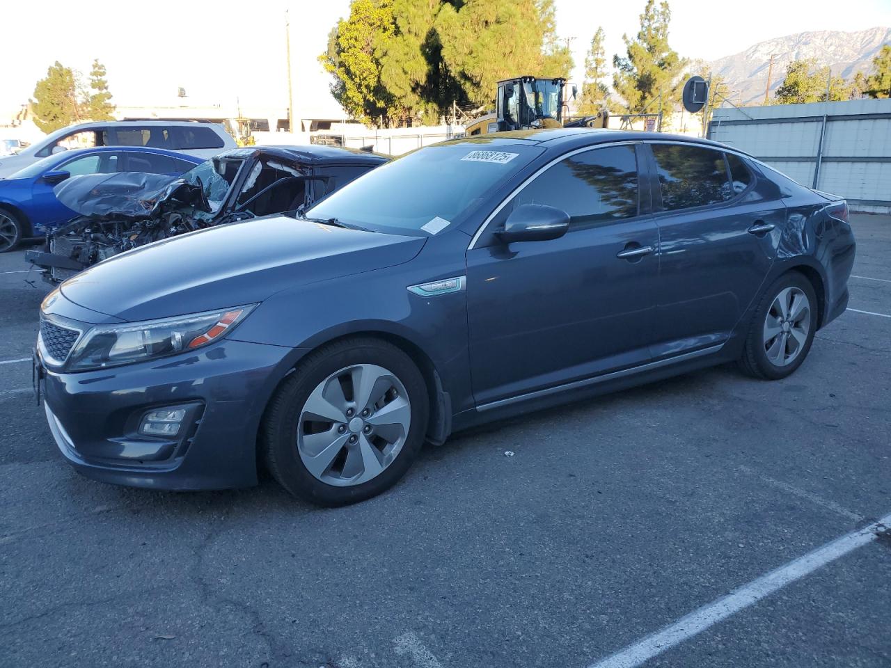 Lot #3309248617 2015 KIA OPTIMA HYB