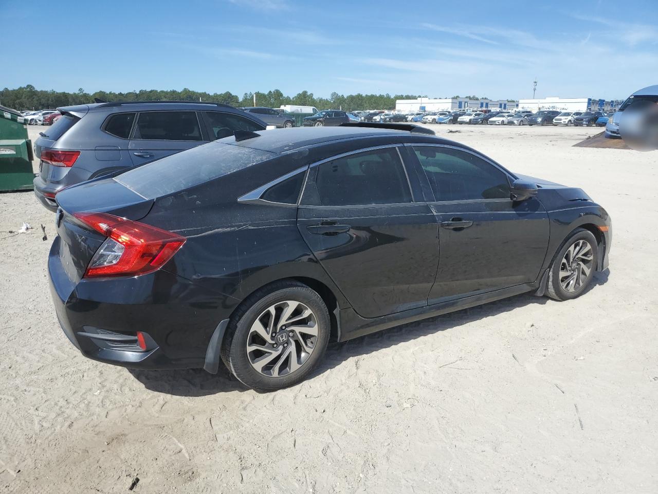 Lot #3309286623 2017 HONDA CIVIC EX