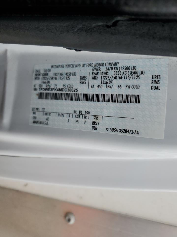 FORD E-350 E350 SUPER DUTY CUTAWAY VAN