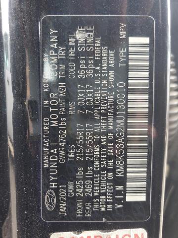 2021 HYUNDAI KONA ULTIM - KM8K53AG2MU130010