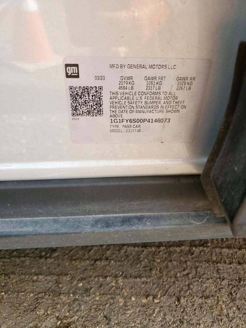 2023 CHEVROLET BOLT EUV L 1G1FY6S00P4146073