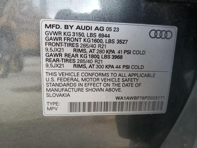 2023 AUDI SQ7 PREMIU #3309384986